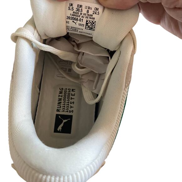 Puma RS-X Good Luck White Green Sneakers Women’s 8 Running System Casual Shoes - Picture 9 of 9